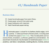 Handmade Paper - Ideas